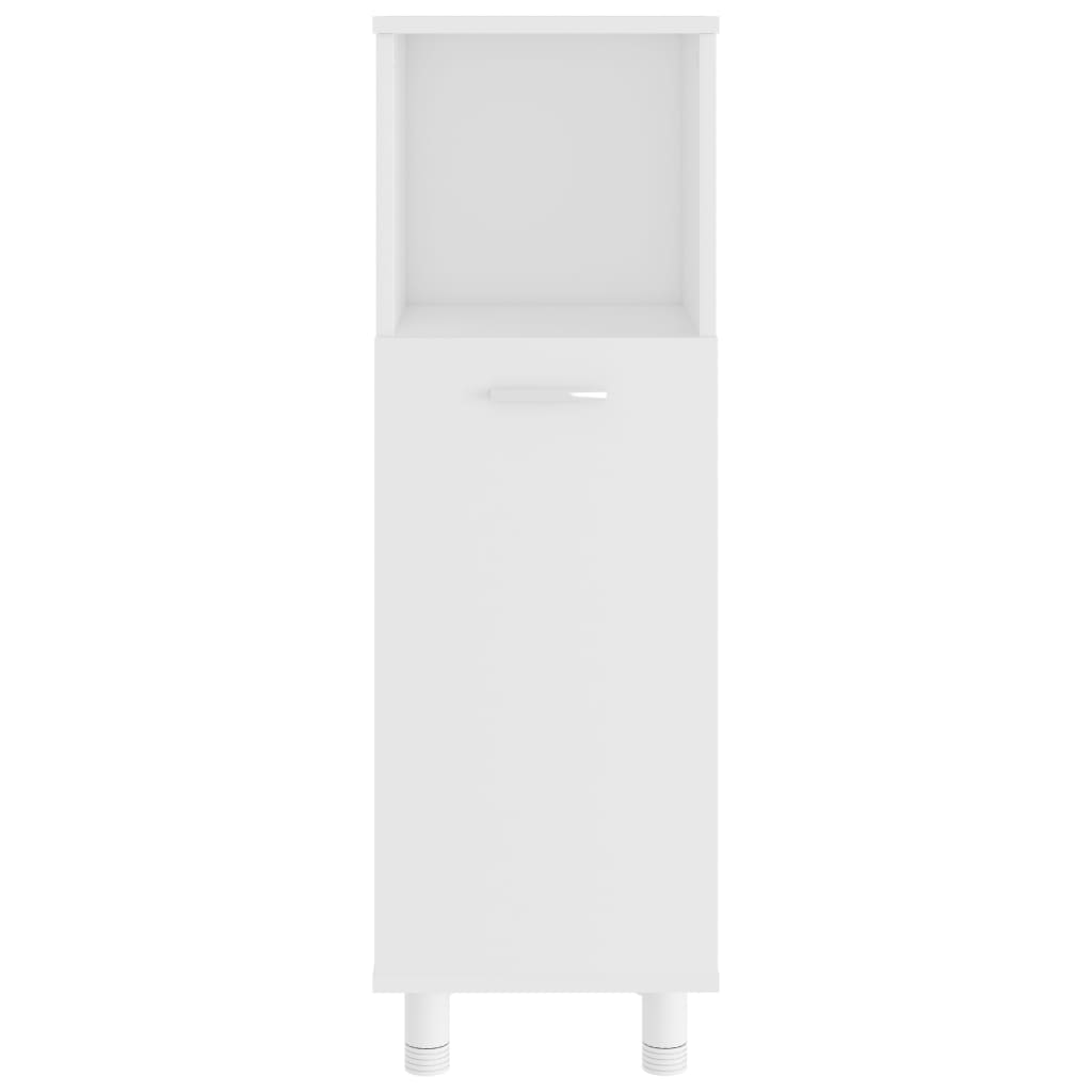 Set Mobilier De Baie, 4 Piese, , Lemn Prelucrat