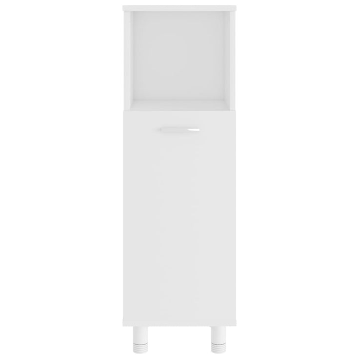 Set Mobilier De Baie, 4 Piese, , Lemn Prelucrat