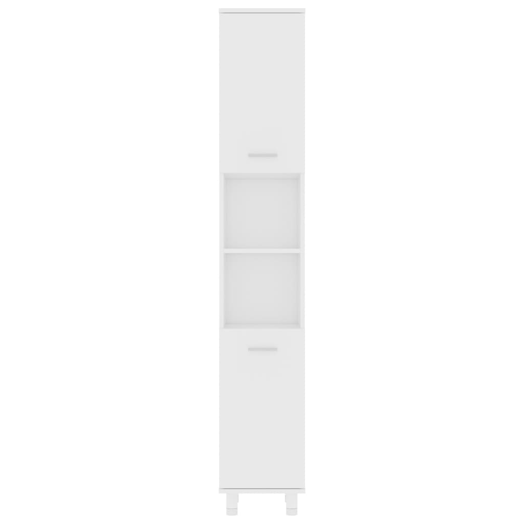 Set Mobilier De Baie, 4 Piese, , Lemn Prelucrat