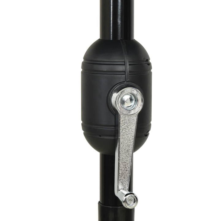 Umbrelă De Grădină 3 Niveluri, Stâlp Aluminiu, Taupe, 2,5 M
