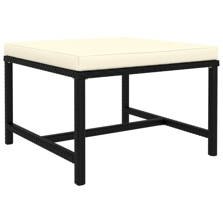 Set Mobilier De Grădină Cu Perne, 3 Piese, , Poliratan