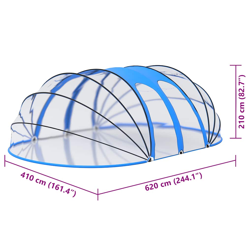 Cupolă Pentru Piscină, , Oval
