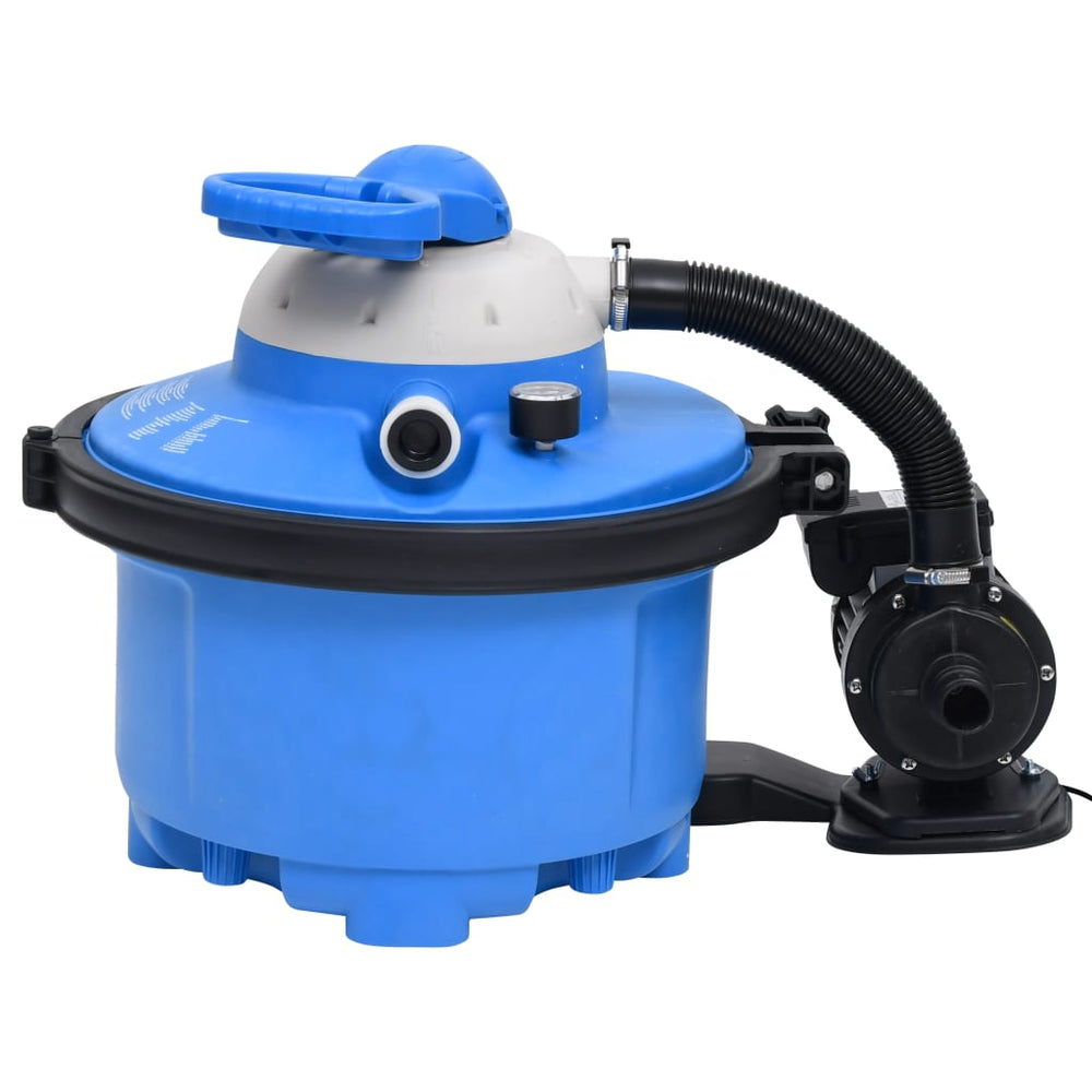 Pompă Cu Filtru Nisip Albastru/Negru 385X620X432 Mm 200 W 25 L