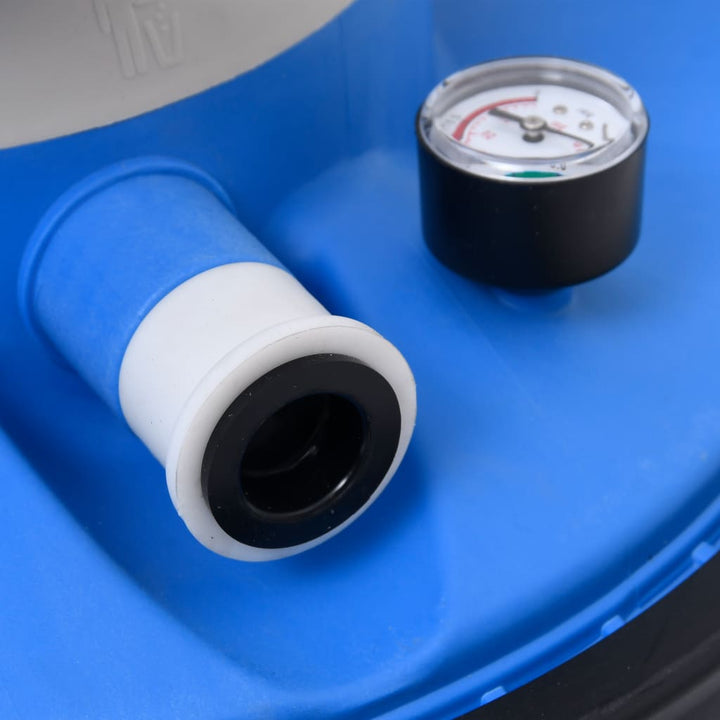 Pompă Cu Filtru Nisip Albastru/Negru 385X620X432 Mm 200 W 25 L