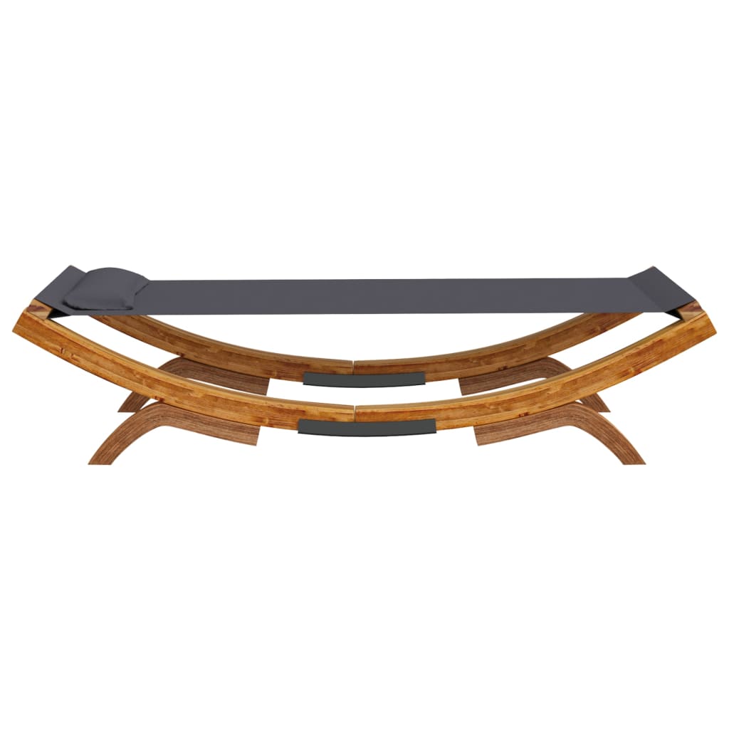 Pat De Exterior, , 100X188,5X44 Cm, Lemn Masiv Curbat
