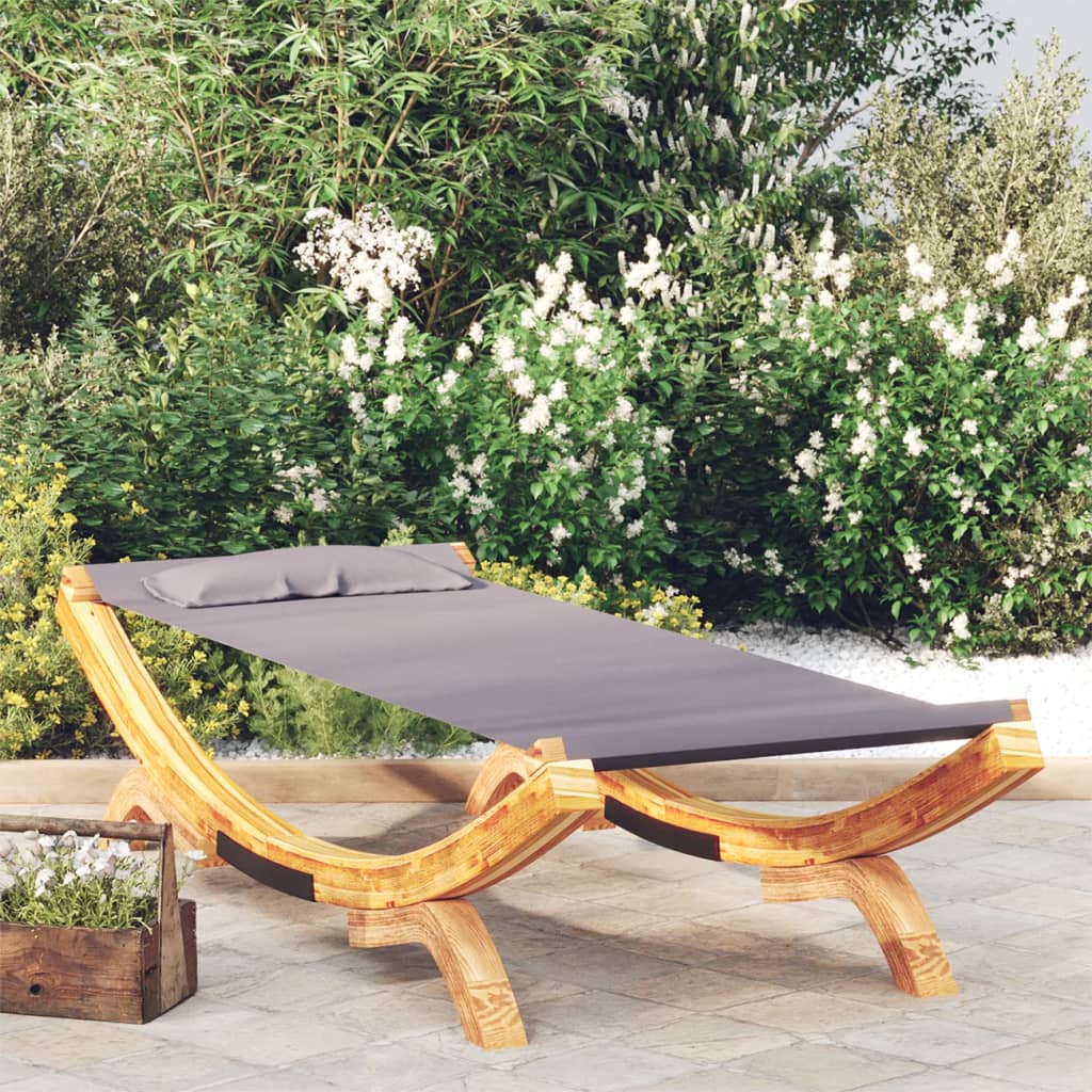 Pat De Exterior, , 165X188,5X46 Cm, Lemn Masiv Curbat