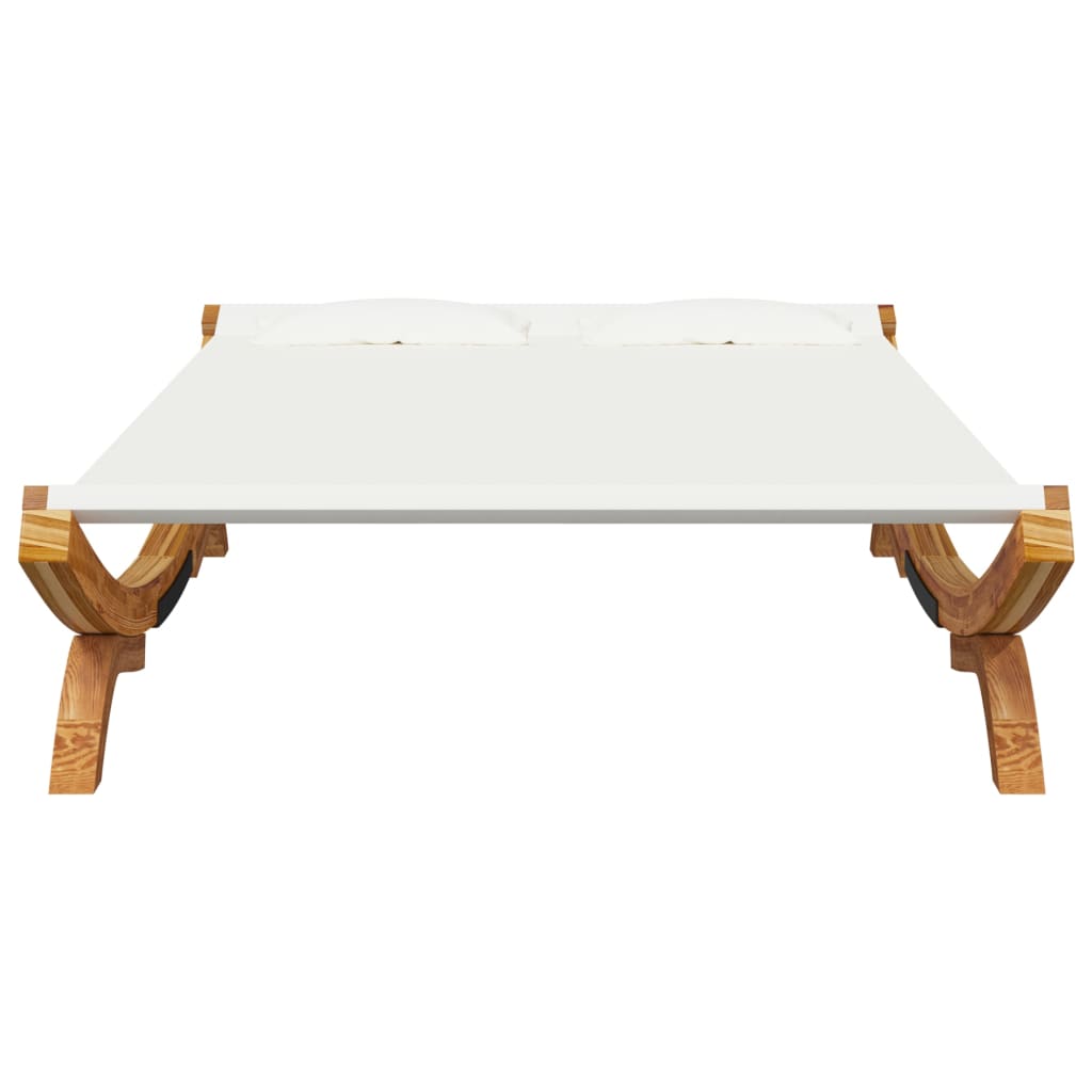 Pat De Exterior, , 165X188,5X46 Cm, Lemn Masiv Curbat