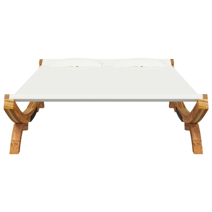 Pat De Exterior, , 165X188,5X46 Cm, Lemn Masiv Curbat
