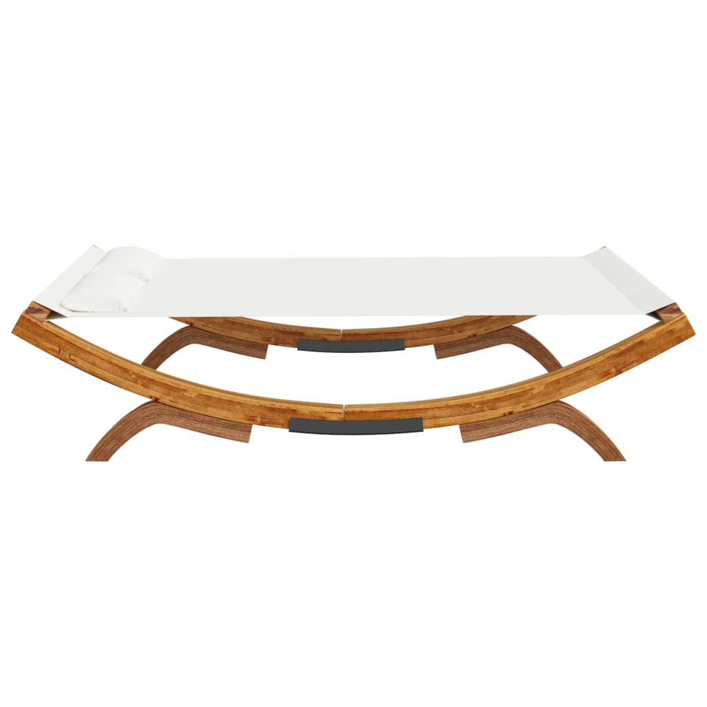 Pat De Exterior, , 165X188,5X46 Cm, Lemn Masiv Curbat