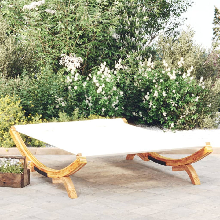 Pat De Exterior, , 165X188,5X46 Cm, Lemn Masiv Curbat