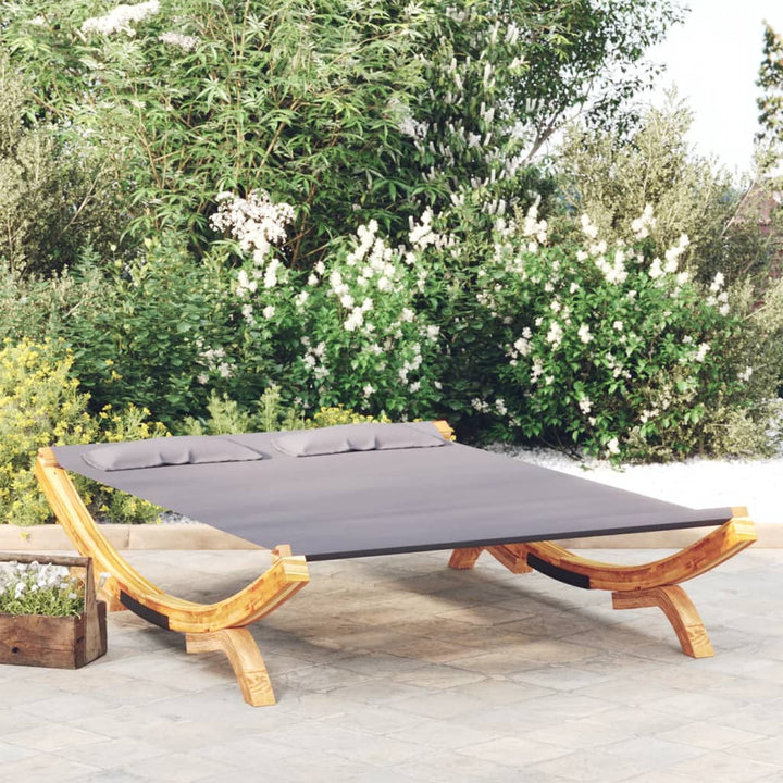 Pat De Exterior, , 165X188,5X46 Cm, Lemn Masiv Curbat