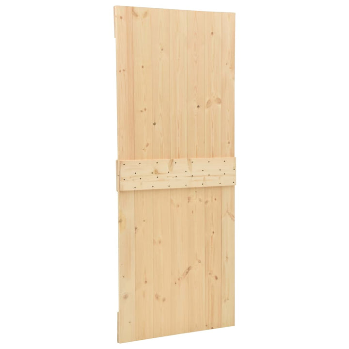 Ușă Glisantă Cu Set Feronerie, , Lemn Masiv De Pin