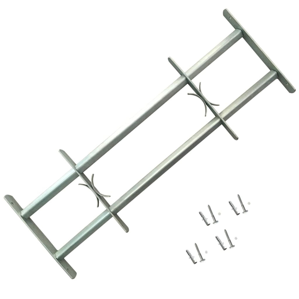 Grilaje De Siguranță Reglabile Ferestre, 2 Buc., 1000-1500 Mm