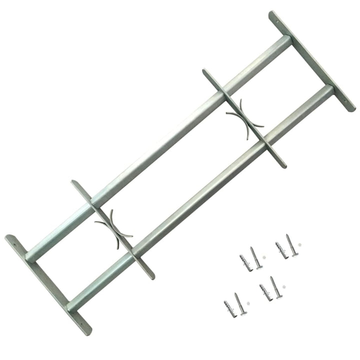 Grilaje De Siguranță Reglabile Ferestre, 2 Buc., 1000-1500 Mm