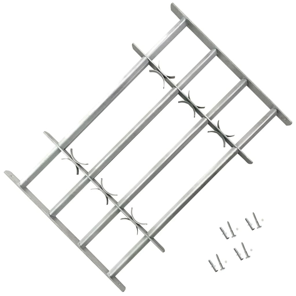 Grilaje De Siguranță Ferestre, Ajustabil, 2 Buc., 1000-1500 Mm