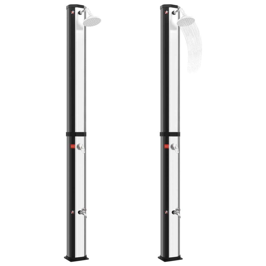 Duș Solar De Exterior Cu Cap De Duș Și Robinet, 35 L