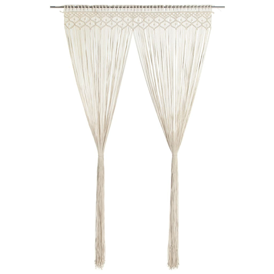 Perdea Macrame, 140 X 240 Cm, Bumbac