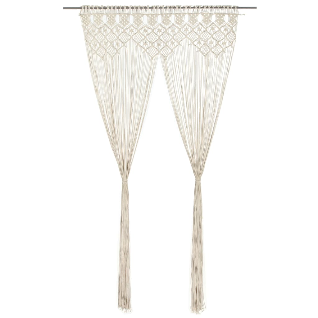 Perdea Macrame, 140 X 240 Cm, Bumbac