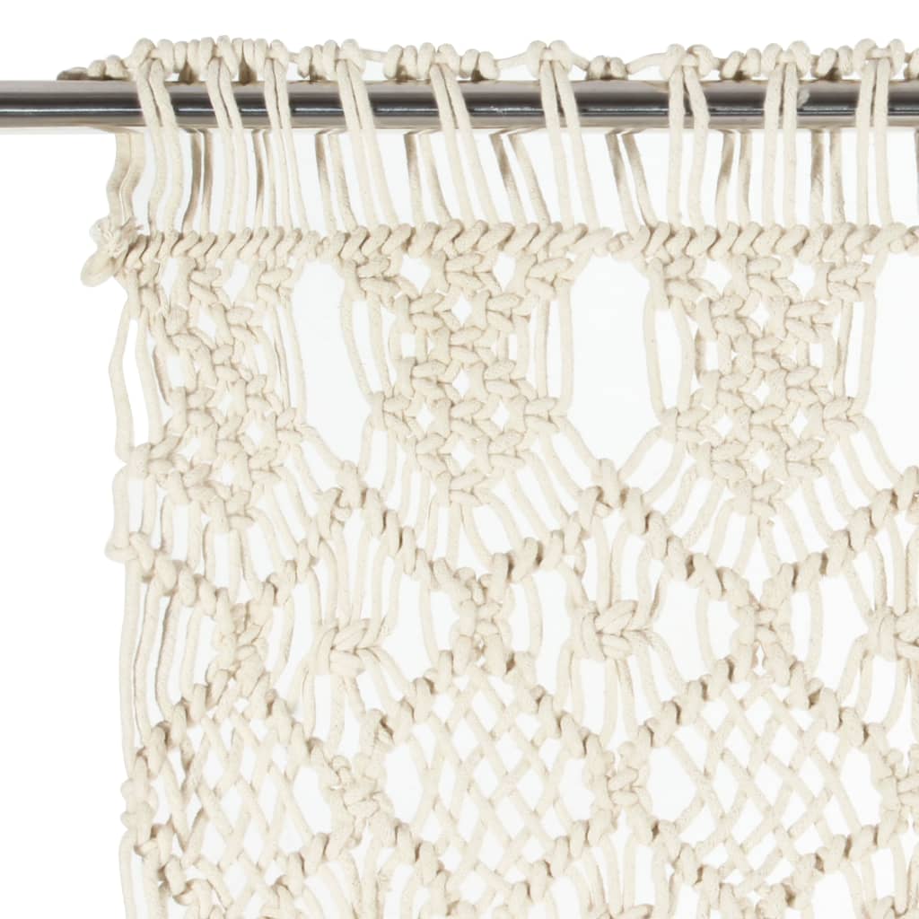 Perdea Macrame, 140 X 240 Cm, Bumbac