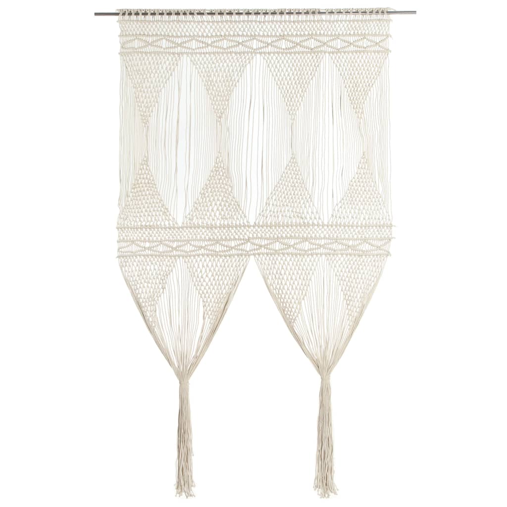 Perdea Macrame, 140 X 240 Cm, Bumbac