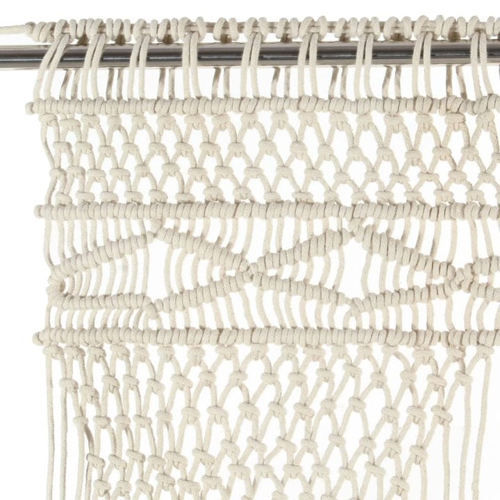 Perdea Macrame, 140 X 240 Cm, Bumbac