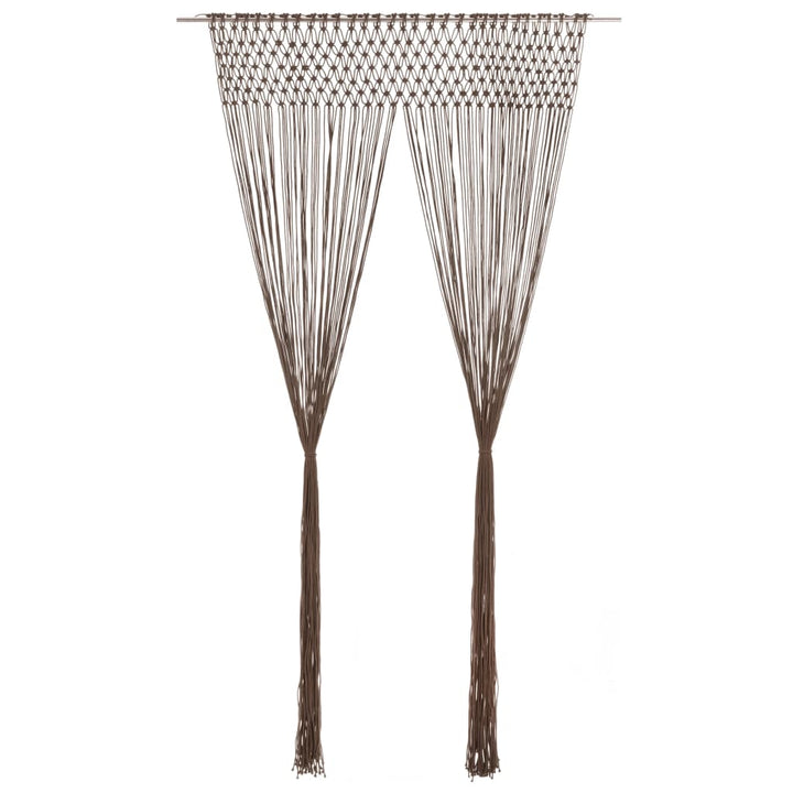 Perdea Macrame, 140 X 240 Cm, Bumbac