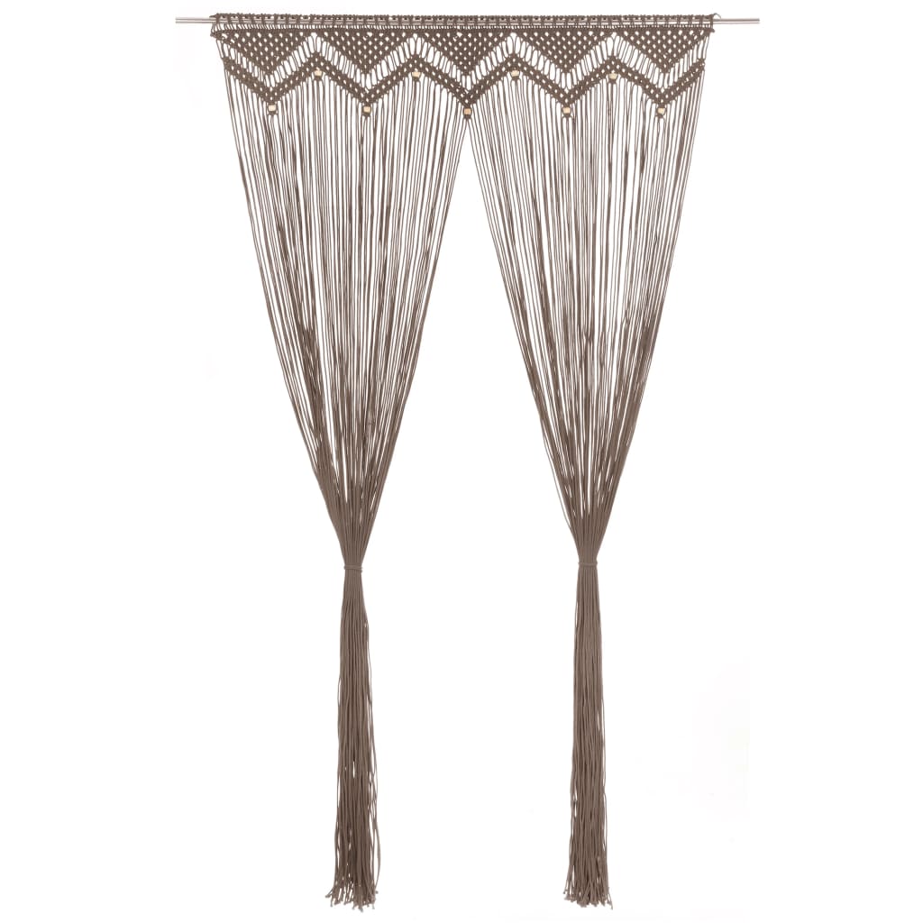 Perdea Macrame, 140 X 240 Cm, Bumbac
