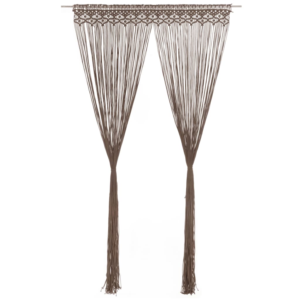 Perdea Macrame, 140 X 240 Cm, Bumbac