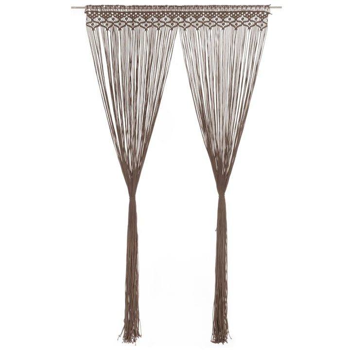 Perdea Macrame, 140 X 240 Cm, Bumbac