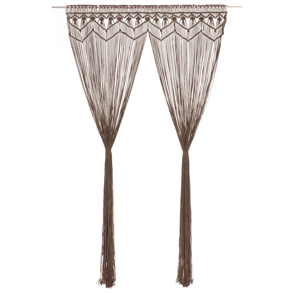 Perdea Macrame, 140 X 240 Cm, Bumbac