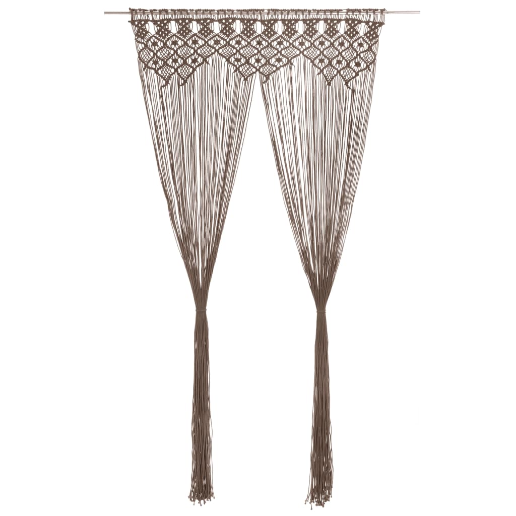 Perdea Macrame, 140 X 240 Cm, Bumbac