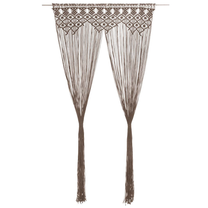 Perdea Macrame, 140 X 240 Cm, Bumbac