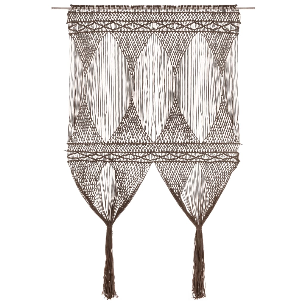 Perdea Macrame, 140 X 240 Cm, Bumbac