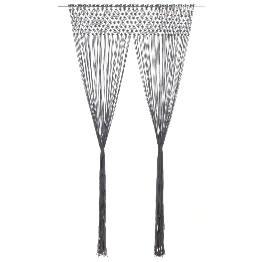 Perdea Macrame, 140 X 240 Cm, Bumbac