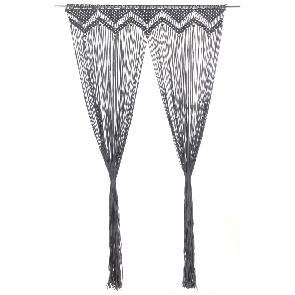 Perdea Macrame, 140 X 240 Cm, Bumbac