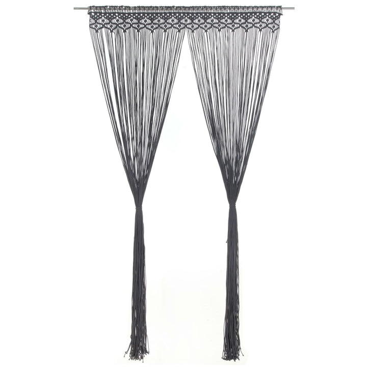 Perdea Macrame, 140 X 240 Cm, Bumbac