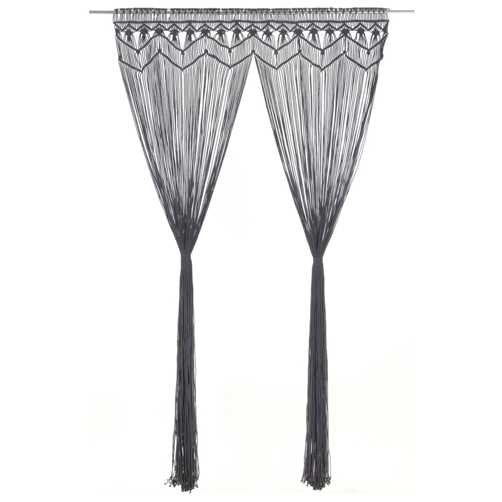 Perdea Macrame, 140 X 240 Cm, Bumbac
