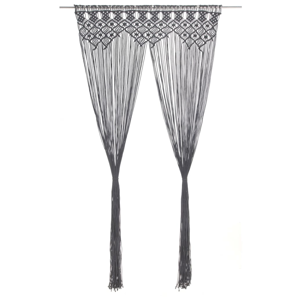 Perdea Macrame, 140 X 240 Cm, Bumbac