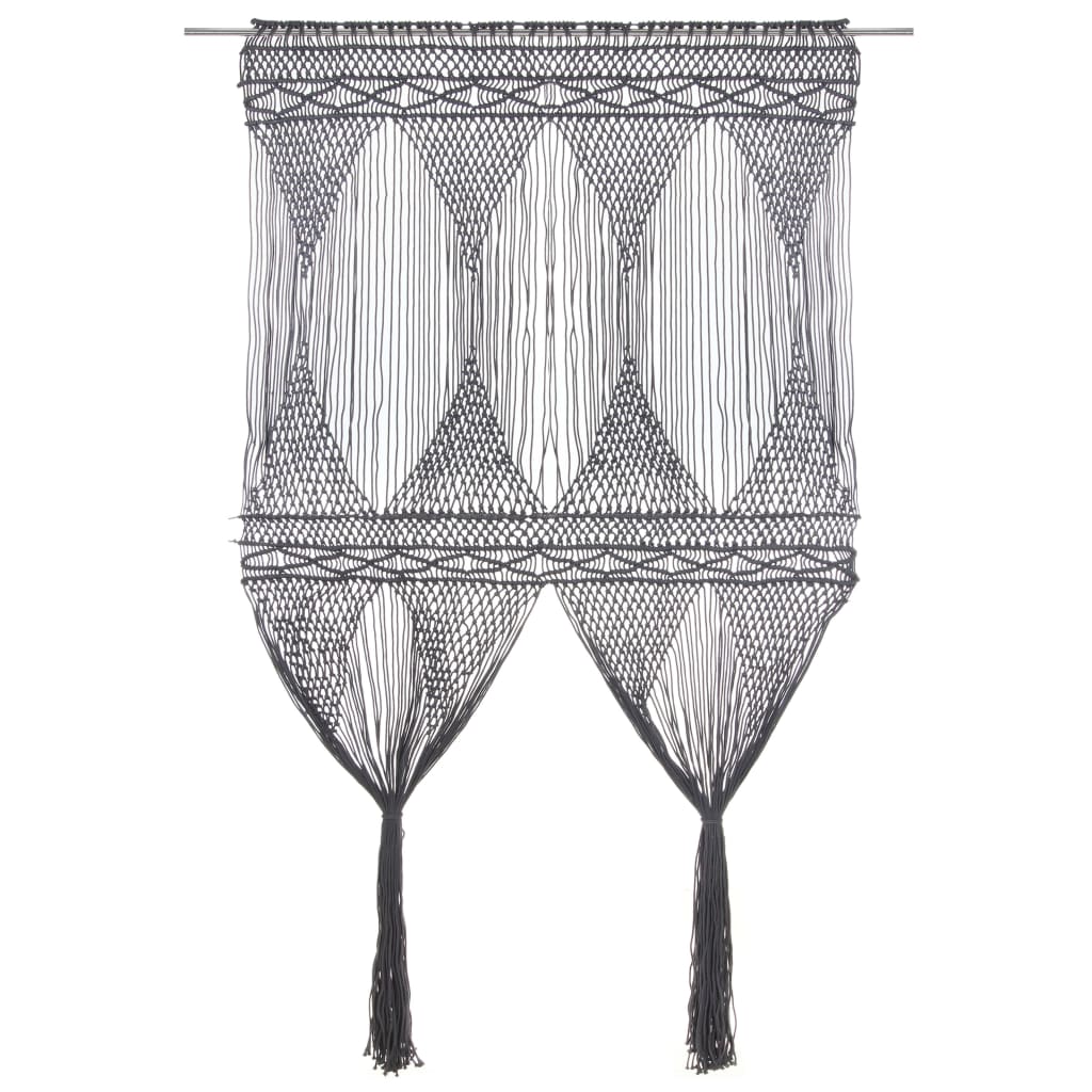 Perdea Macrame, 140 X 240 Cm, Bumbac