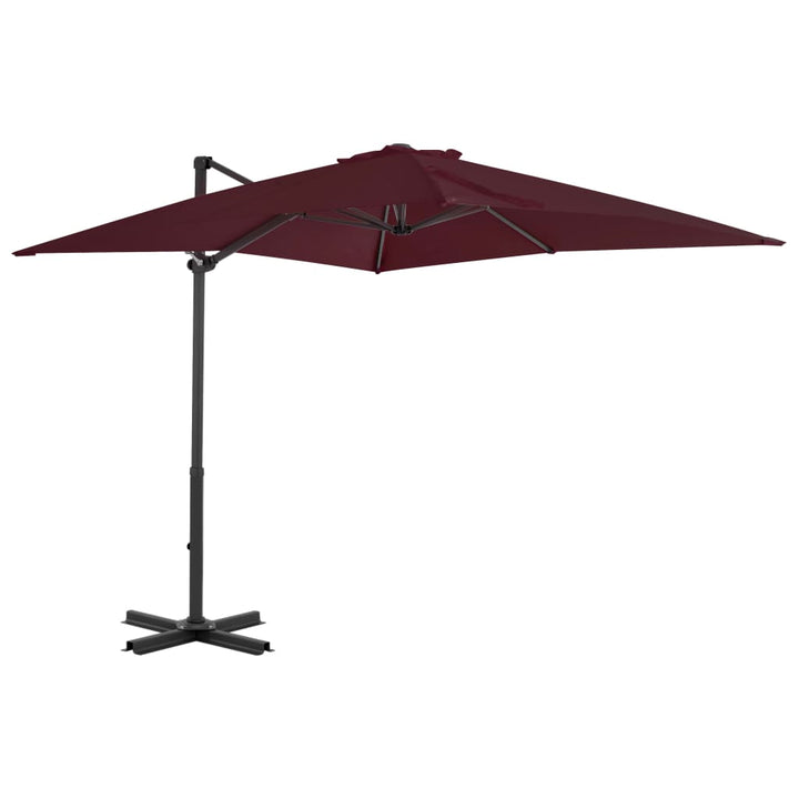 Umbrelă În Consolă Cu Stâlp Din Aluminiu, ,