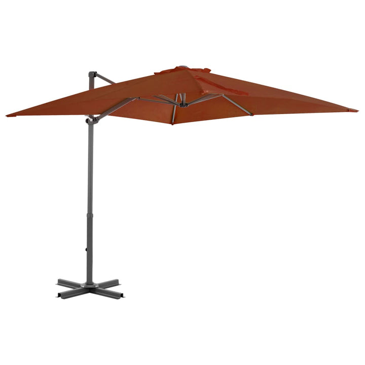 Umbrelă În Consolă Cu Stâlp Din Aluminiu, ,