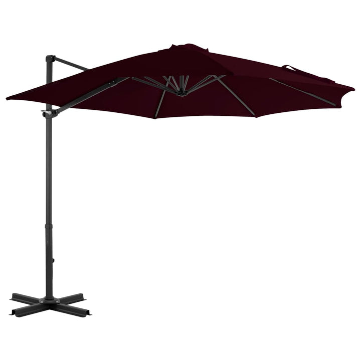 Umbrelă În Consolă Cu Stâlp Din Aluminiu, ,