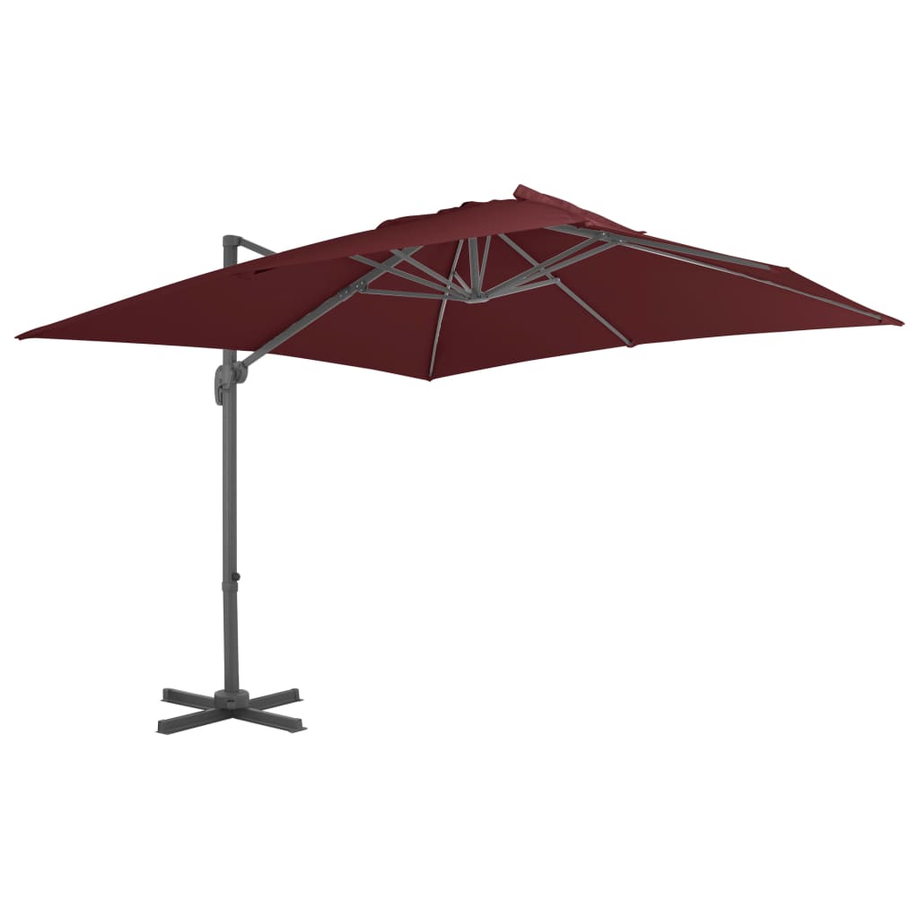Umbrelă În Consolă Cu Stâlp Din Aluminiu, ,
