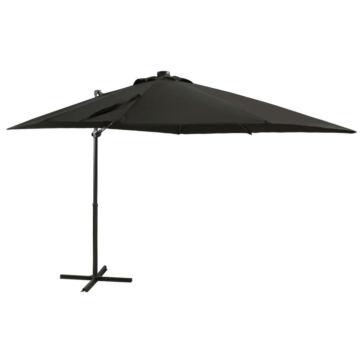 Umbrelă În Consolă Cu Stâlp Și Led-Uri, ,