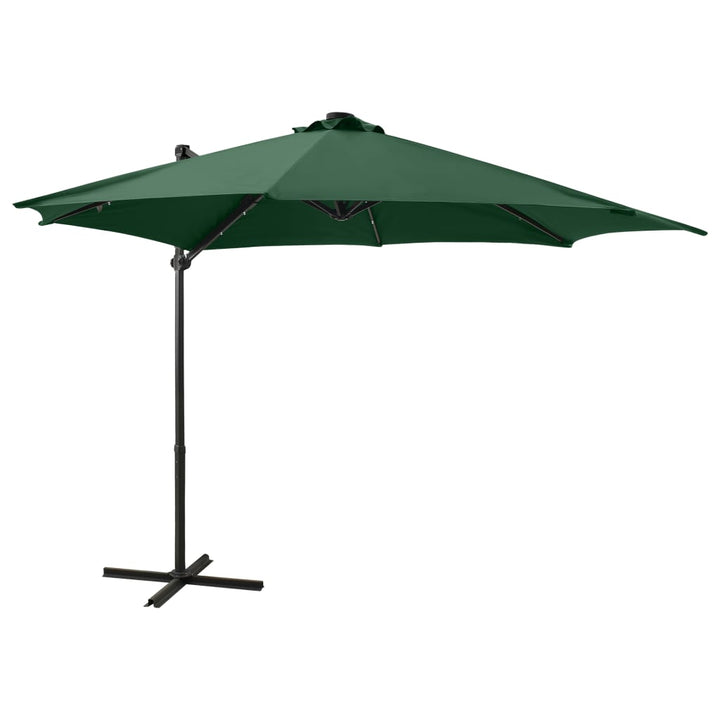 Umbrelă În Consolă Cu Stâlp Și Led-Uri, ,