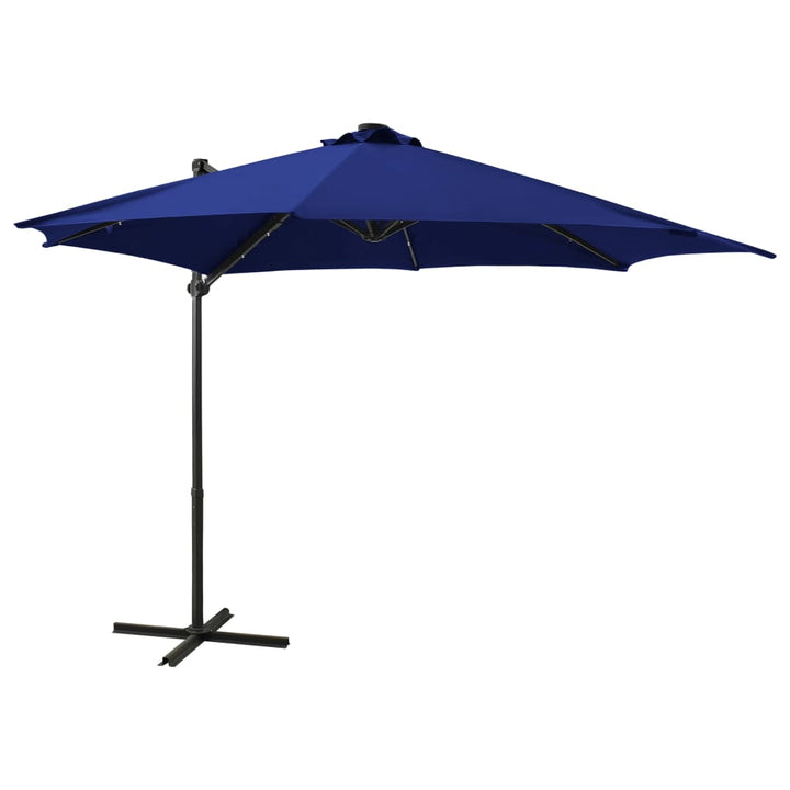 Umbrelă În Consolă Cu Stâlp Și Led-Uri, ,