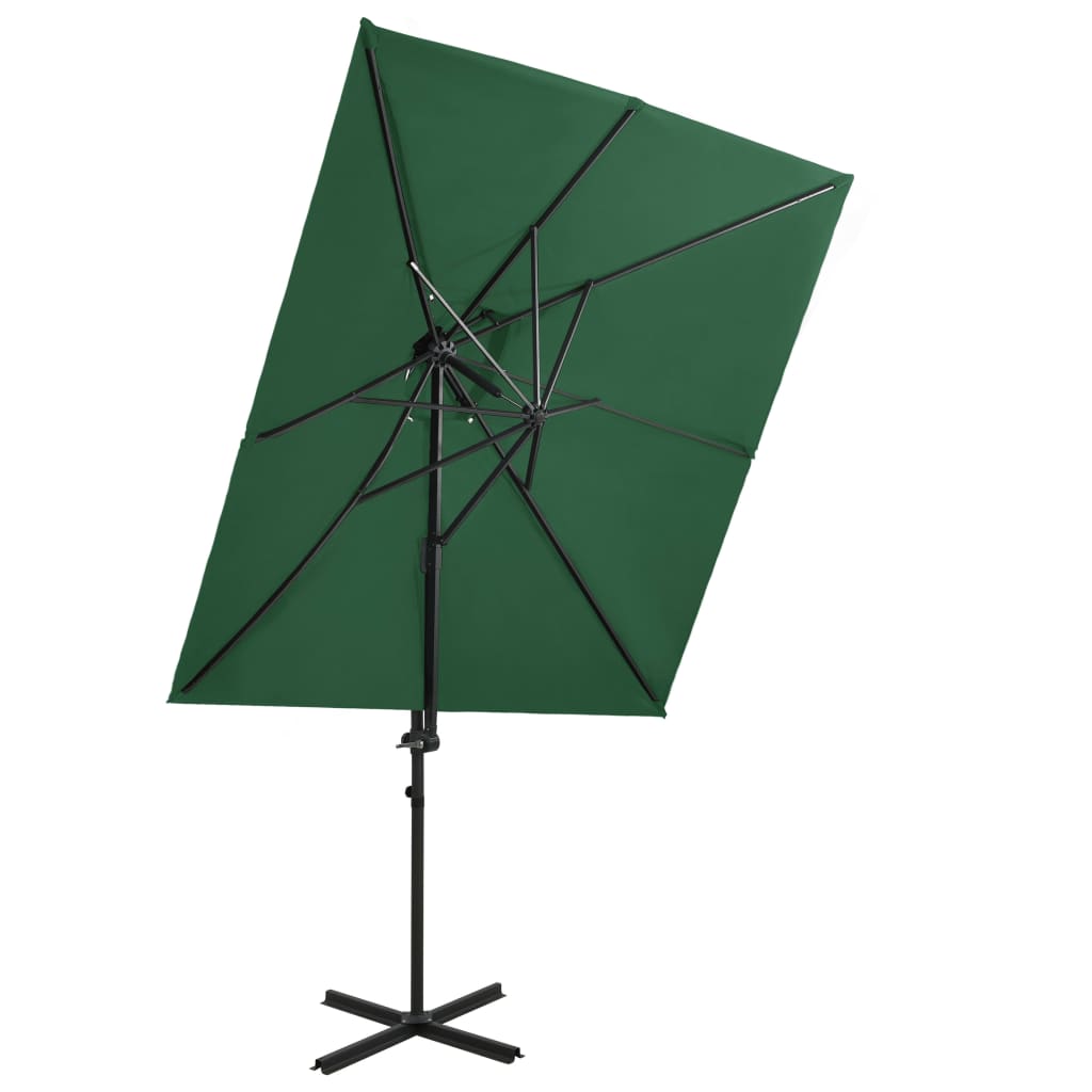 Umbrelă În Consolă Cu Înveliș Dublu, , 250X250 Cm