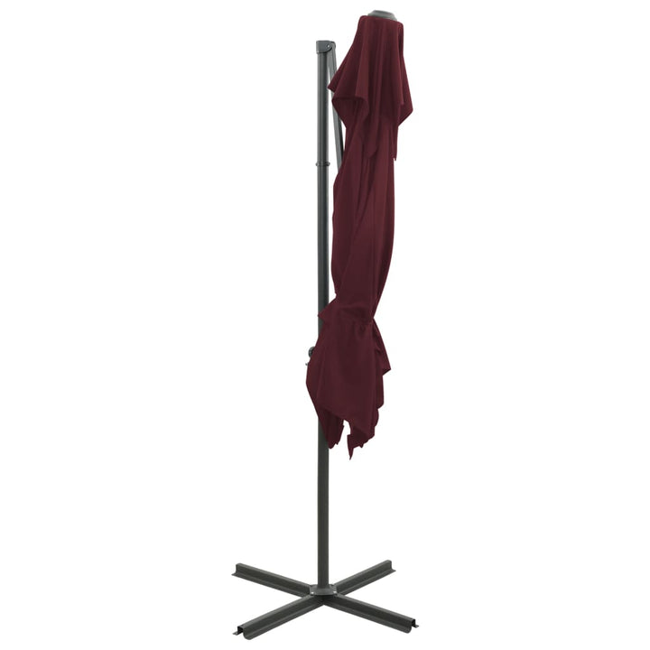 Umbrelă În Consolă Cu Înveliș Dublu, , 250X250 Cm