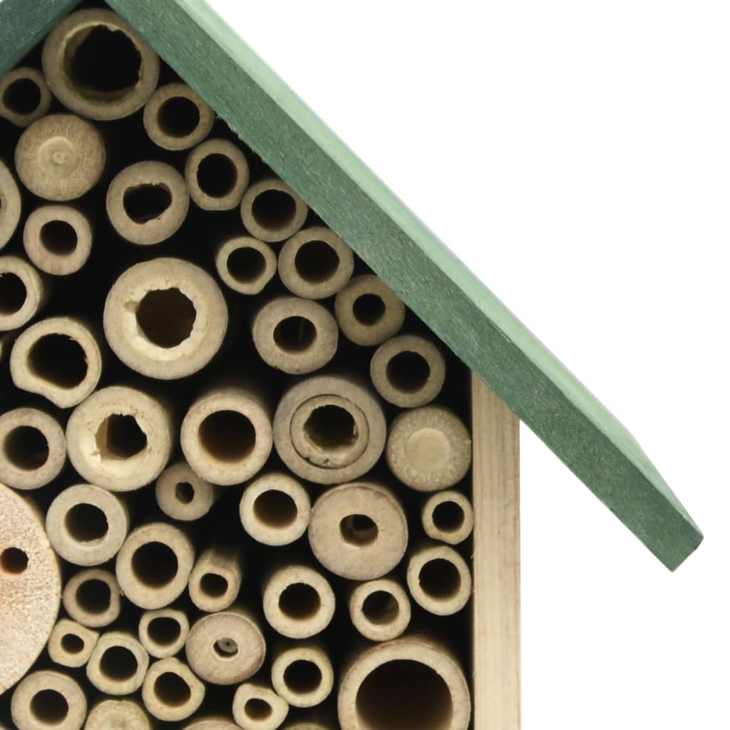 Casă Pentru Insecte, 2 Buc., 23X14X29 Cm, Lemn Masiv De Brad