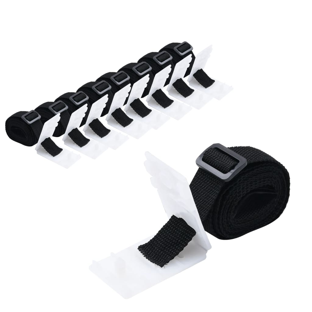 Accesorii Pentru Derulator Prelată De Piscină, 8 Buc., 1,8 M